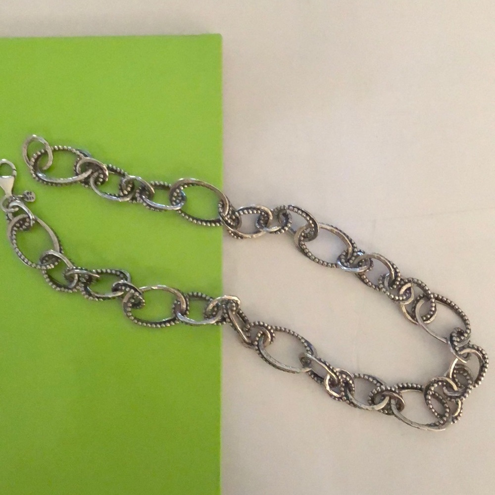 Or Paz Sterling Silver 925 Necklace 18”